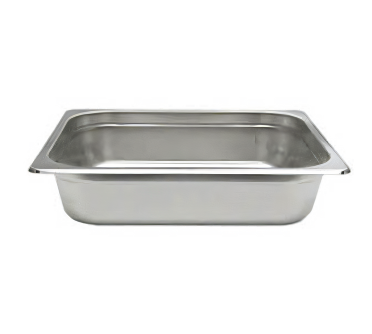 Product image #1 for Quarter Size Solid Stainless Steel Steam Table Pan, 2-1/2-Inch Deep