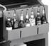 Thumbnail image #2 for Cambro 7-Bottle Single Hang-On Speed Rail for 650 and 730 Cambar Series