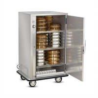 FWE A-Series Heated Banquet Transport and Serve Cabinet, Single Door, 48-60 Covered Plates, Electric