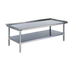 Thumbnail image #1 for Eagle Group 24-3/8-Inch x 30-3/8-Inch Stainless Steel Griddle/Equipment Stand with Adjustable Undershelf
