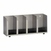 Thumbnail image #1 for Dispense-Rite Adjustable 4-Section Stainless Steel Lid/Cup Organizer Tower