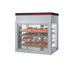 Thumbnail image #1 for Hatco Flav-R-Savor® WFST-2X Countertop Humidified Hot Food Merchandising Cabinet, 4-Door, 4-Shelf, Clear Anodized Finish