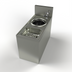 Thumbnail image #1 for BK Resources Underbar Speed Station with Push-Down Glass Rinser and Dipper Well Faucet