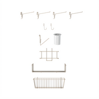 Metro SWA-PREP-SS SmartWall Life Wall-Mounted Shelving