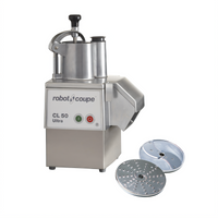 Robot Coupe CL50 Ultra Commercial Continuous-Feed Vegetable Prep Machine, 1-1/2 HP, 120V, No Bowl