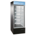 Thumbnail image #1 for Black Diamond 1-Section Glass Door Merchandiser Refrigerator, Bottom-Mounted Self-Contained, 24 Cu. Ft., Black