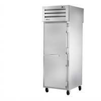 SPEC SERIES One-Section Pass-Thru Reach-In Refrigerator with Solid Front and Glass Rear Doors