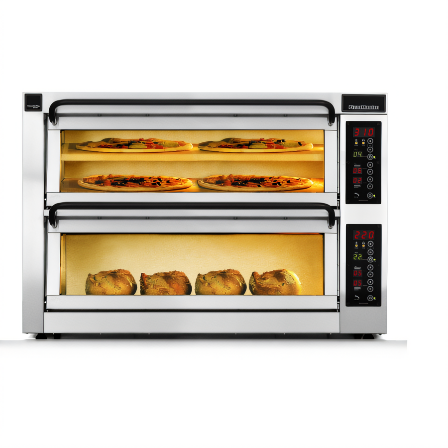 Product image #1 for PizzaMaster PM 352ED-3DW Countertop Electric Pizza Oven with 2 Decks
