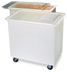 Thumbnail image #1 for Carlisle 36-Gallon Mobile Ingredient Bin with Clear Sliding Lid and Casters
