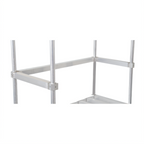 Thumbnail image #1 for John Boos ALKRS-2093-X Aluminum Rear Keg Strap for 93"W x 20"D Keg Rack