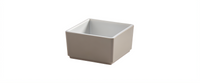 American Metalcraft 10 oz Square Melamine Bowl, Mocha