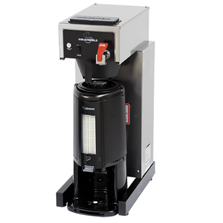 Product image #1 for Gourmet 1000 Automatic Fill Thermal Coffee Brewer with Hot Water Faucet, Single Brewer, 120V