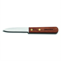 Dexter-Russell Traditional Cook's Style Paring Knife, 3-1/4-Inch, Stamped High-Carbon Steel, Rosewood Handle