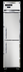 Thumbnail image #1 for Continental 1FSENSAHD Slim Line One-Section Reach-In Freezer with Half-Height Solid Doors