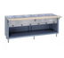 Thumbnail image #1 for Thurmaduke G-4-CBPG 4-Pan Dry Heat Gas Steamtable Unit with Paint Grip Steel Base