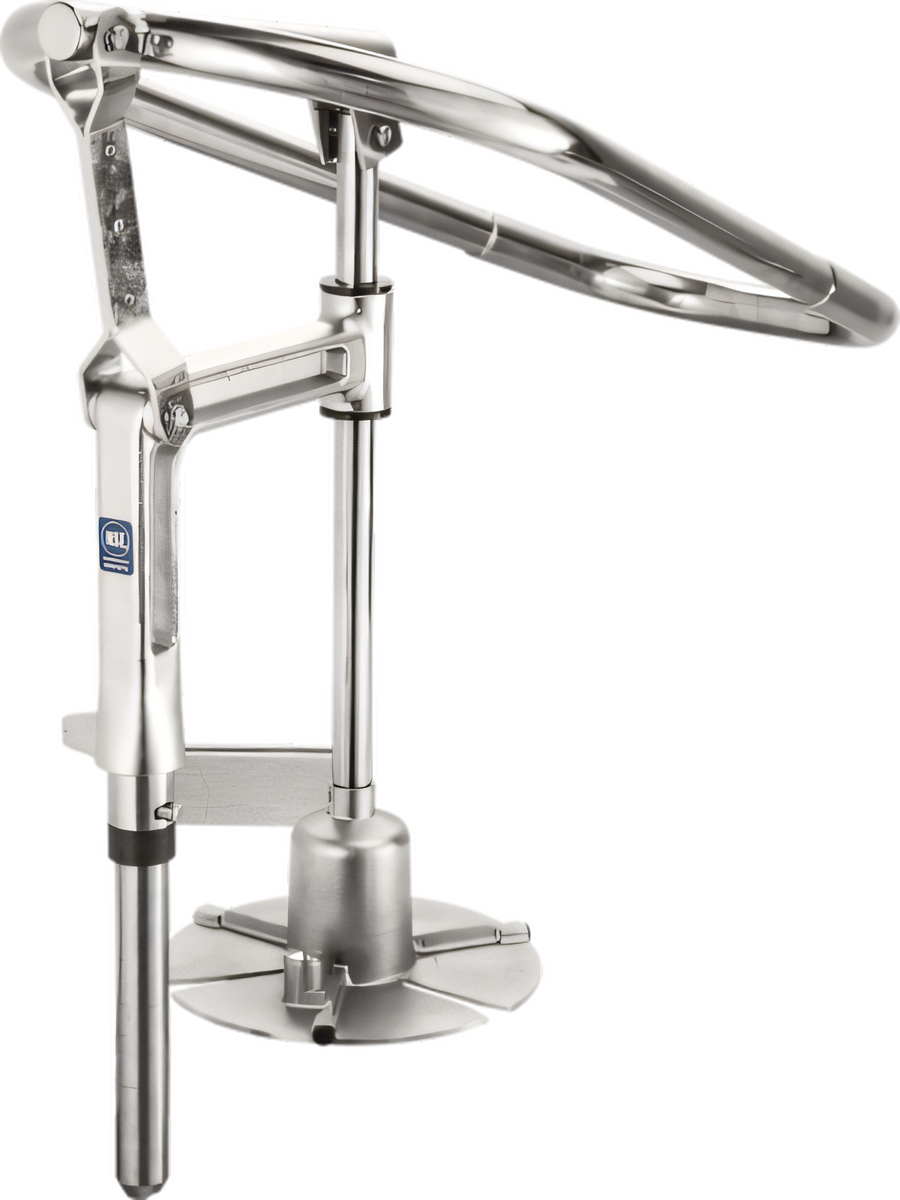 Product image #1 for Hobart Stainless Steel Manual Push Feed Hopper/Chute Assembly