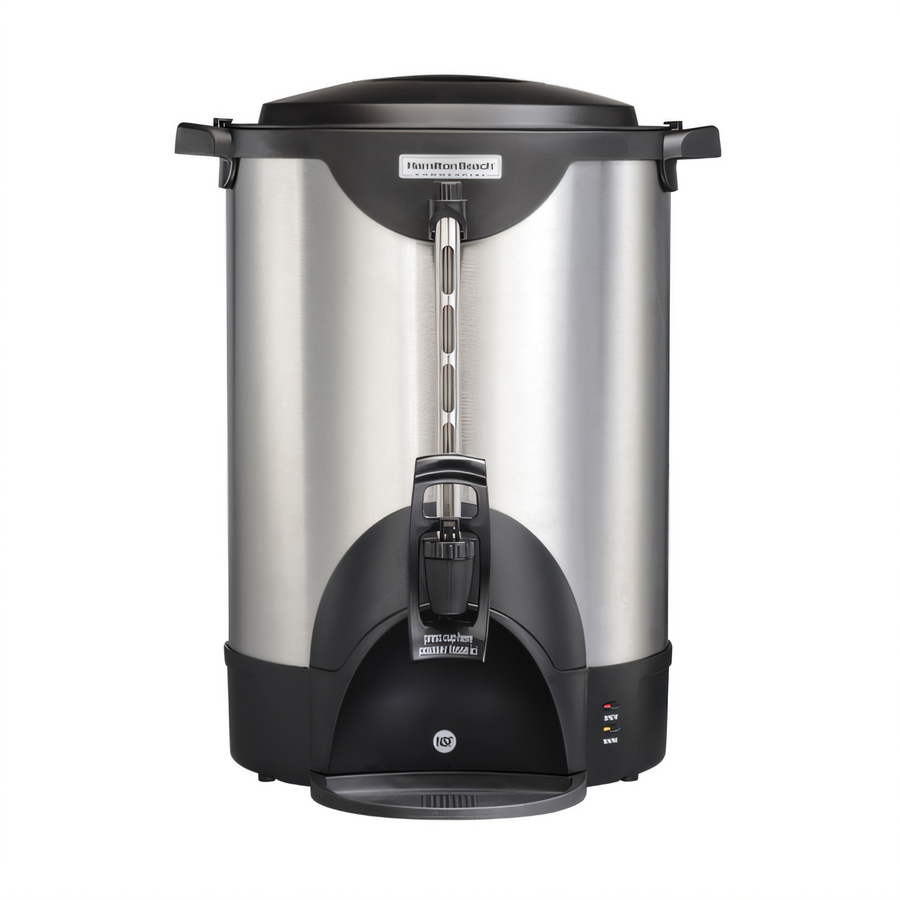 Product image #1 for Hamilton Beach Commercial 75-Cup Stainless Steel Coffee Urn