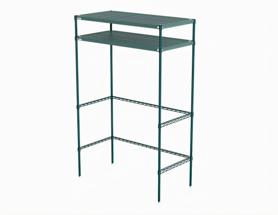 Product image #1 for Metro Super Erecta Pro 48-Inch x 24-Inch Food Locker Housing Unit with 2 Overhead Shelves