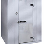 Thumbnail image #1 for Kolpak Kold-Front KFX8-0610-CR Indoor Floorless Walk-In Cooler with Remote Refrigeration, 26-Gauge Embossed Galvalume, 6' x 10' x 8'6"