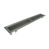 BK Resources 12-Inch Stainless Steel Flush-Mount Urn Trough with Removable Drip Plate