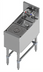 Thumbnail image #1 for Eagle Spec-Bar 12-Inch Stainless Steel Dump Sink with Glass Rinser