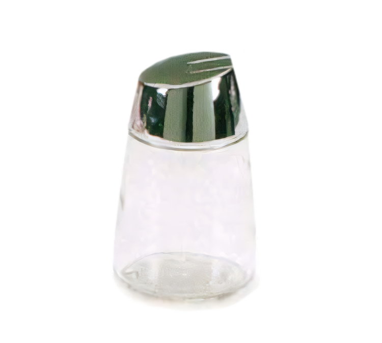 Product image #1 for Vollrath Dripcut® 12 oz Glass Sugar Pourer with Chrome-Plated Cap