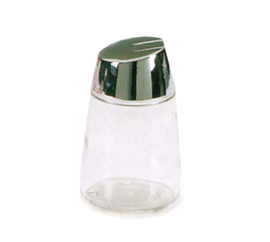 Product image #1 for Vollrath Dripcut® 12 oz Glass Sugar Pourer with Chrome-Plated Cap
