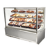 Thumbnail image #1 for Federal Industries Italian Glass Series 60-Inch Floor Standing Full-Service Non-Refrigerated Pastry Display Case