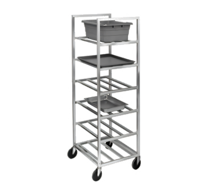 Product image #1 for Channel Manufacturing ULR6 Universal End-Load Aluminum Lug Rack with 6 Shelves