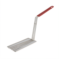Winco Rectangular Fry Basket Press for FB-30, 11-Inch Handle