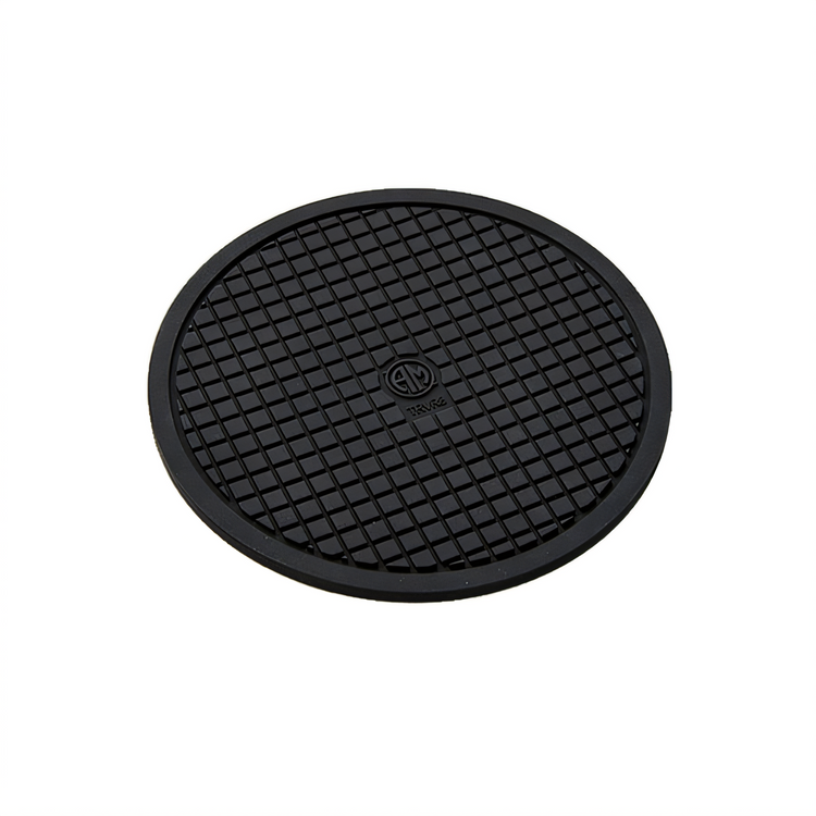 Product image #1 for American Metalcraft 8-Inch Round Black Silicone Trivet