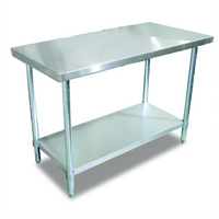 Omcan USA 24196 Standard Series Stainless Steel Prep Tables