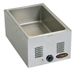 Thumbnail image #1 for Eagle Group RedHots 1220CWD-120 Countertop Electric Cooker/Warmer, 1 Full-Size Pan, Wet/Dry, Thermostatic, Stainless Steel, 120V