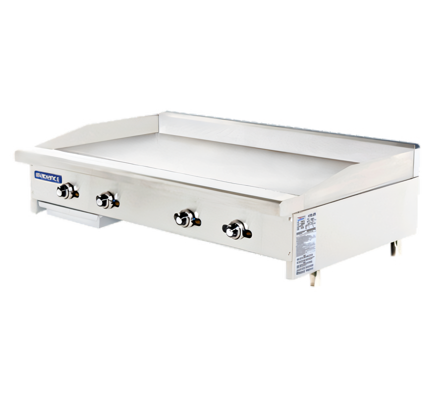 Product image #1 for Turbo Air Bake Tech Innovation TATG-48 Radiance 48-Inch Countertop Gas Griddle