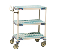MetroMax i 3-Shelf Open-Design Utility Cart, 36 x 24 x 40 Inches, 900 lb Capacity