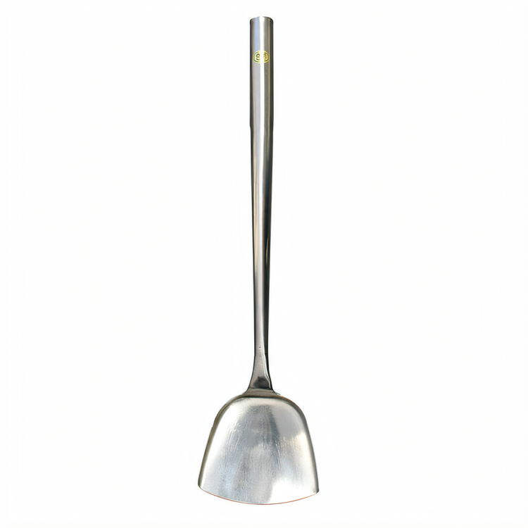 Product image #1 for Town No. 2 Medium Stainless Steel Wok Shovel, 4 x 4 1/4 Inch Bowl, 18 1/4 Inch Long, Dozen