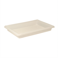 Rubbermaid Commercial Products 5 Gallon White Polyethylene Food/Tote Box