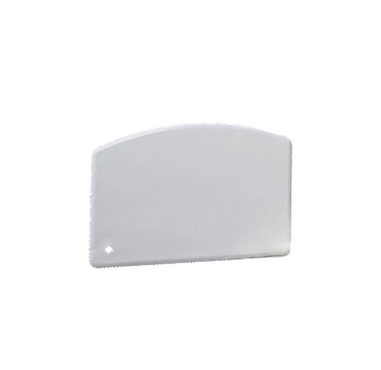 Product image #1 for Hard Plastic Bowl/Dough Scraper with 1/4 Inch Hole, 3-3/4 x 5-5/8 Inch