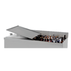 Thumbnail image #1 for Advance Tabco SU-35A 48-Inch Hinged Locking Cover for CRBB-48 Beer Box, 18-Gauge 300 Stainless Steel