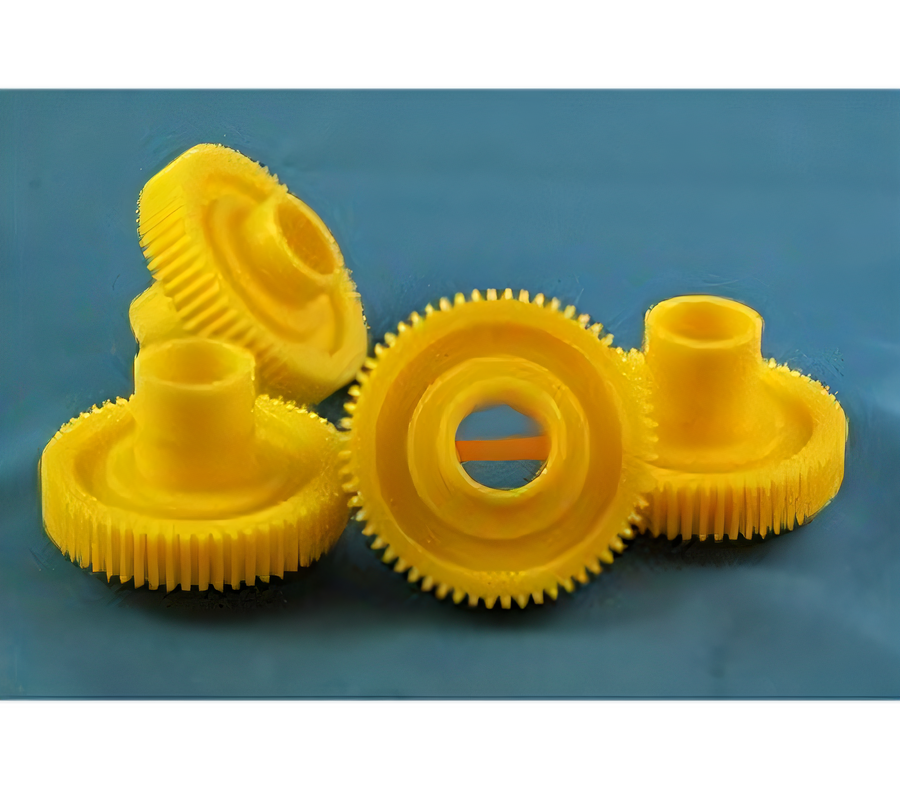 Product image #1 for Bar Maid Yellow Brush Drive Gear Set for Glass Pro AA and AA-Sub Cutlery Dryer/Polisher