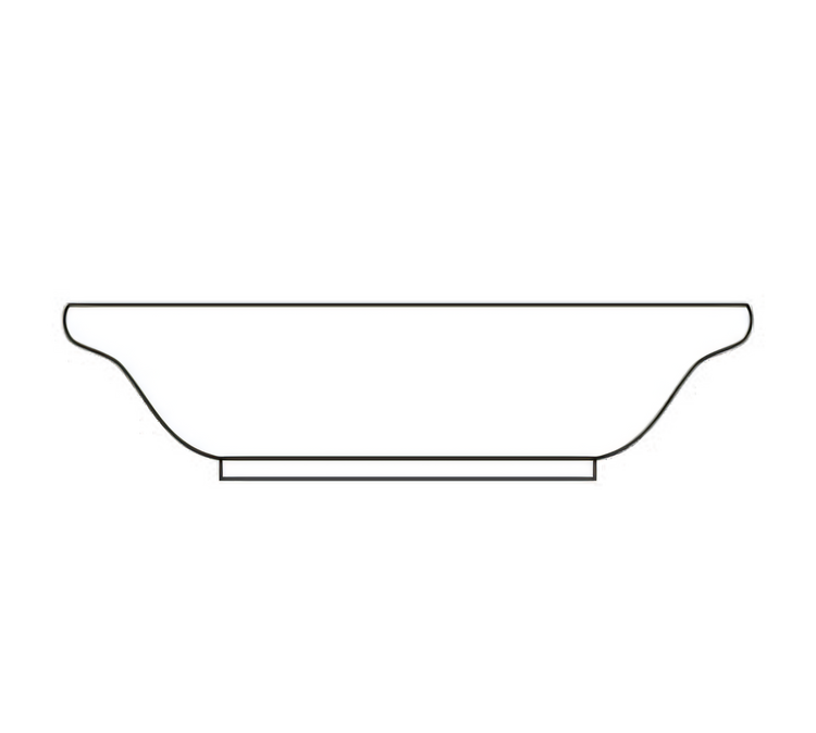 Product image #2 for Crestware ALR31 Alpine White Restaurant Bowls Case of 3