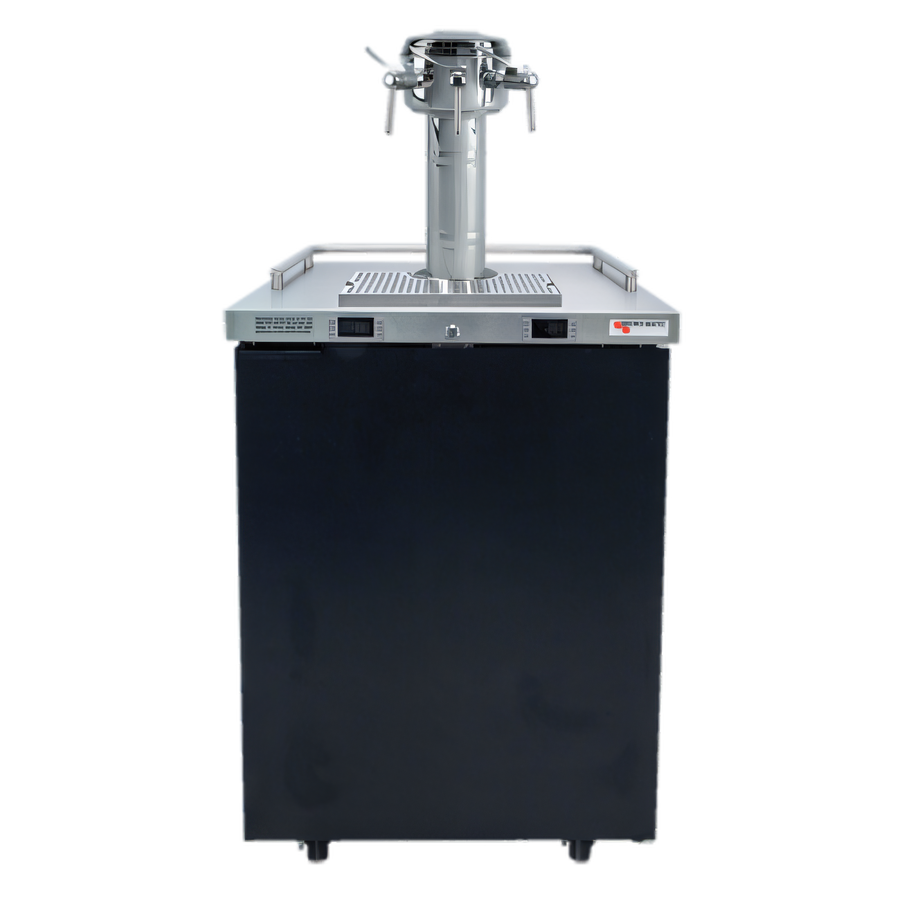 Product image #1 for Pro-Line E-Series Dual Temperature Wine Cooler Dispenser, 25 Inch, 8.4 Cu. Ft.