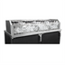 Thumbnail image #1 for Glastender Back Bar Glass Ice Display Unit for Bottled Beverages, 72-Inch W x 24-Inch D x 9-Inch H