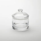 Thumbnail image #1 for American Metalcraft JPC35 Clear Polycarbonate Food Storage Jar With Lid, 35 Oz. Case of 12