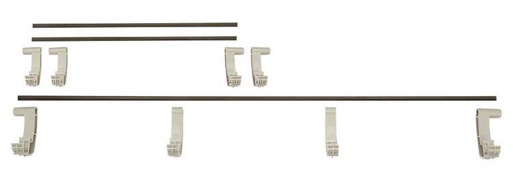Product image #1 for Cambro EWSR2448151 Camshelving® Elevation Wall-Mounted Shelving