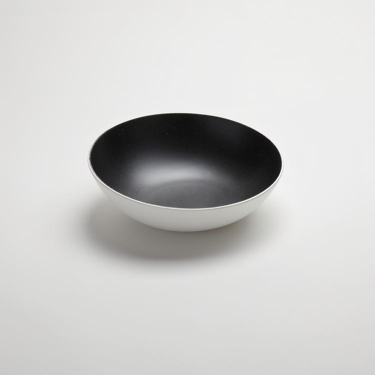 Product image #1 for American Metalcraft 94 oz Angled Melamine Bowl, 12 Inch Diameter, White with Black Speckles