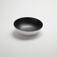 American Metalcraft 94 oz Angled Melamine Bowl, 12 Inch Diameter, White with Black Speckles
