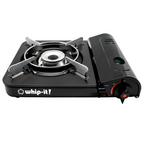 Thumbnail image #1 for United Brands Whip-It! Hot Spot ST-HOTSPOT-05 Portable Butane Countertop Stove, 9,000 BTU, 9.4-Inch Surface, Automatic Ignition Case of 6