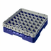 Thumbnail image #2 for Cambro Camrack Full Size 9-Compartment Glass Rack with Soft Gray Extender, Navy Blue