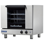 Thumbnail image #1 for Moffat Turbofan E23M3 Half-Size 3-Pan Manual Electric Countertop Convection Oven, Stainless Steel, Porcelain Interior